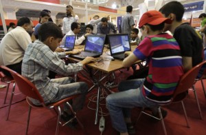 Mideast Iran Computer Games Exhibition