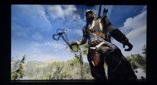 Ubisoft presents Assassin's Creed 3 duri