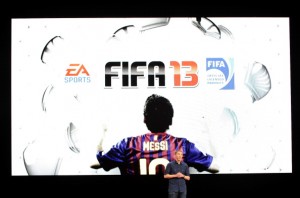 EA Sports  presents FIFA 13 during the E