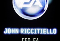 EA's CEO John Riccitiello opens EA (Ente