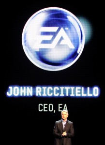 EA's CEO John Riccitiello opens EA (Ente