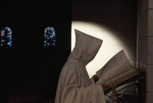 At Our Lady of the Snows a Trappist monk ponders Holy Writ